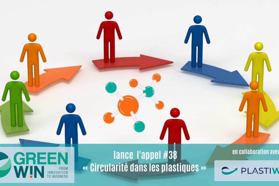 GreenWin lance l’appel #38 « Circularité dans les plastiques » avec Plastiwin !