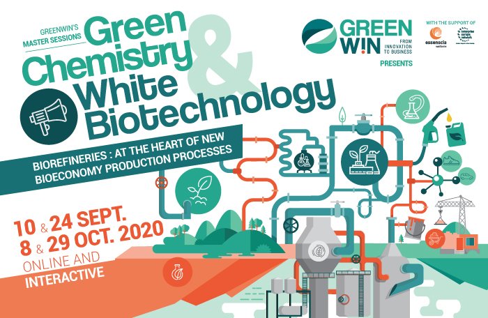 GreenWin adapts and presents: The Green Chemistry & White Biotechnology Master Sessions