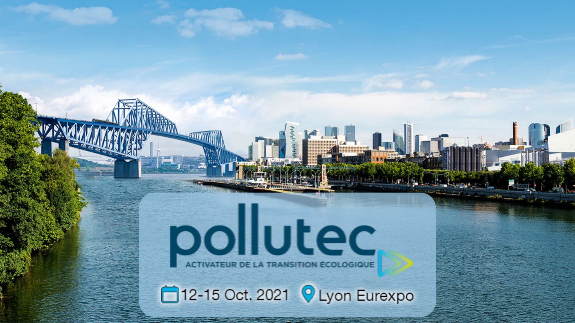 Participez au salon POLLUTEC 2021 avec GreenWin, du 12 au 15 octobre 2021, à Lyon