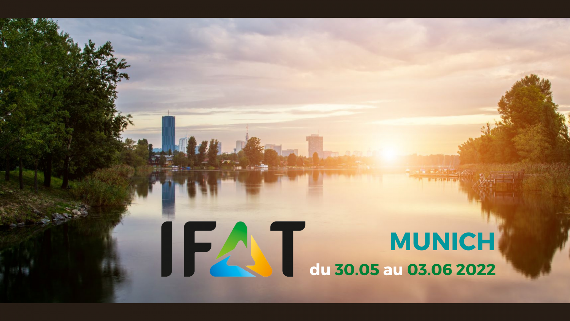 Participez à l'IFAT de Munich, 'le' salon international des techniques et technologies de l’environnement