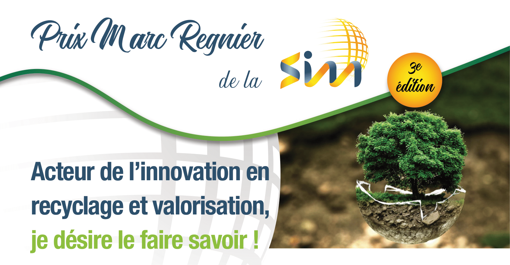 La Société de l'Industrie Minérale (SIM) lance un appel à candidatures pour la 3ème édition de son Prix Marc Regnier