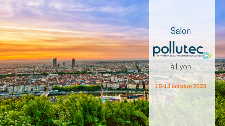 Le salon POLLUTEC de Lyon aura lieu du 10 au 13 octobre