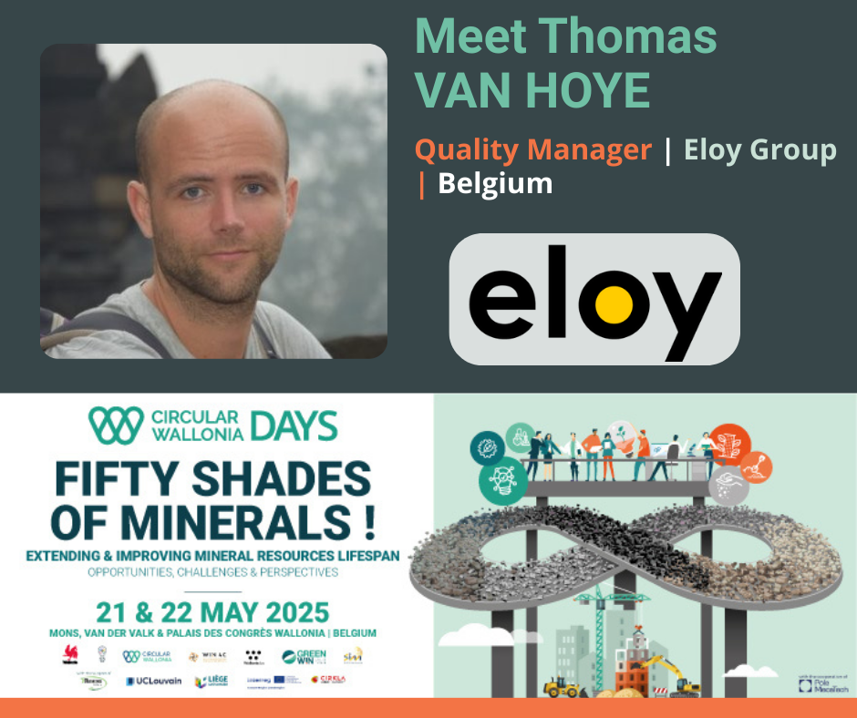 GreenWin presents Thomas VAN HOYE, Quality Manager at ELOY BETON (ELOY Group)