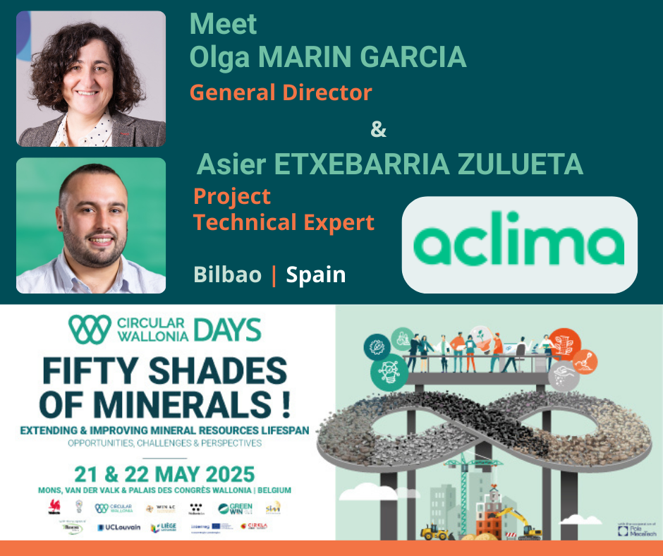 GreenWin presents Olga GARCIA MARTIN & Asier ETXEBARRIA ZULUETA, General Director & Project Technical Expert at ACLIMA | Bilbao | Spain