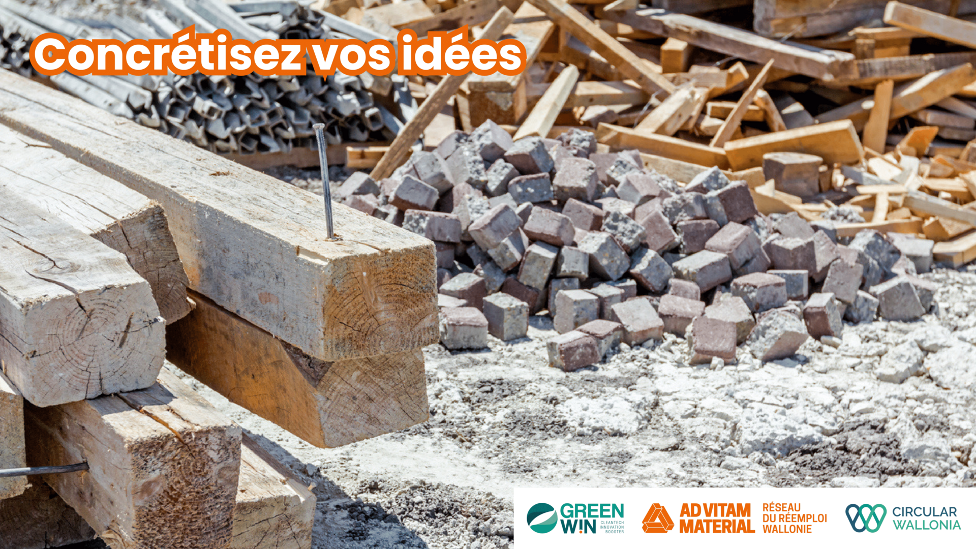 GreenWin vous aide à la recherche de financement dans la thématique du #RÉEMPLOI