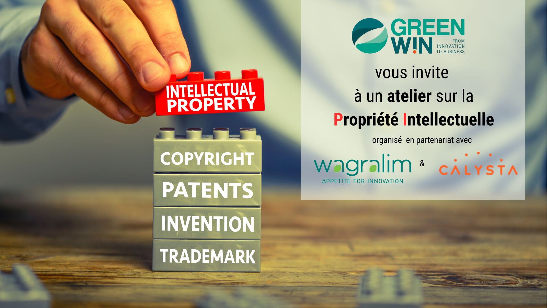 Participez à un atelier pour bien rédiger des accords de consortium et de PI équilibrés : GreenWin, Wagralim et Calysta vous aident à vous lancer !