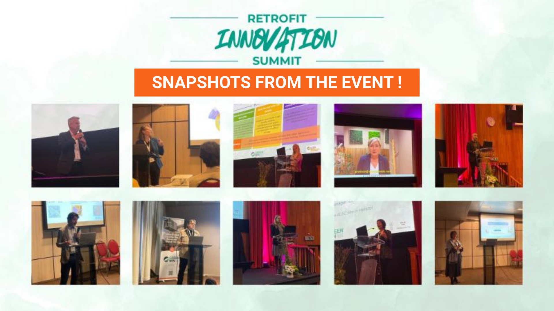 Le Retrofit Innovation Summit, c'était deux jours d'innovation dédiés à la rénovation énergétique décarbonée, à Liège !
