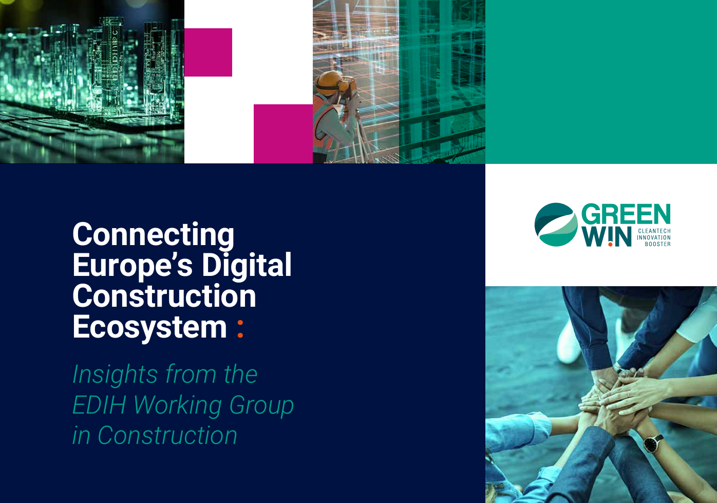 Publication du rapport du Working Group Construction du projet EDIH-CONNECT