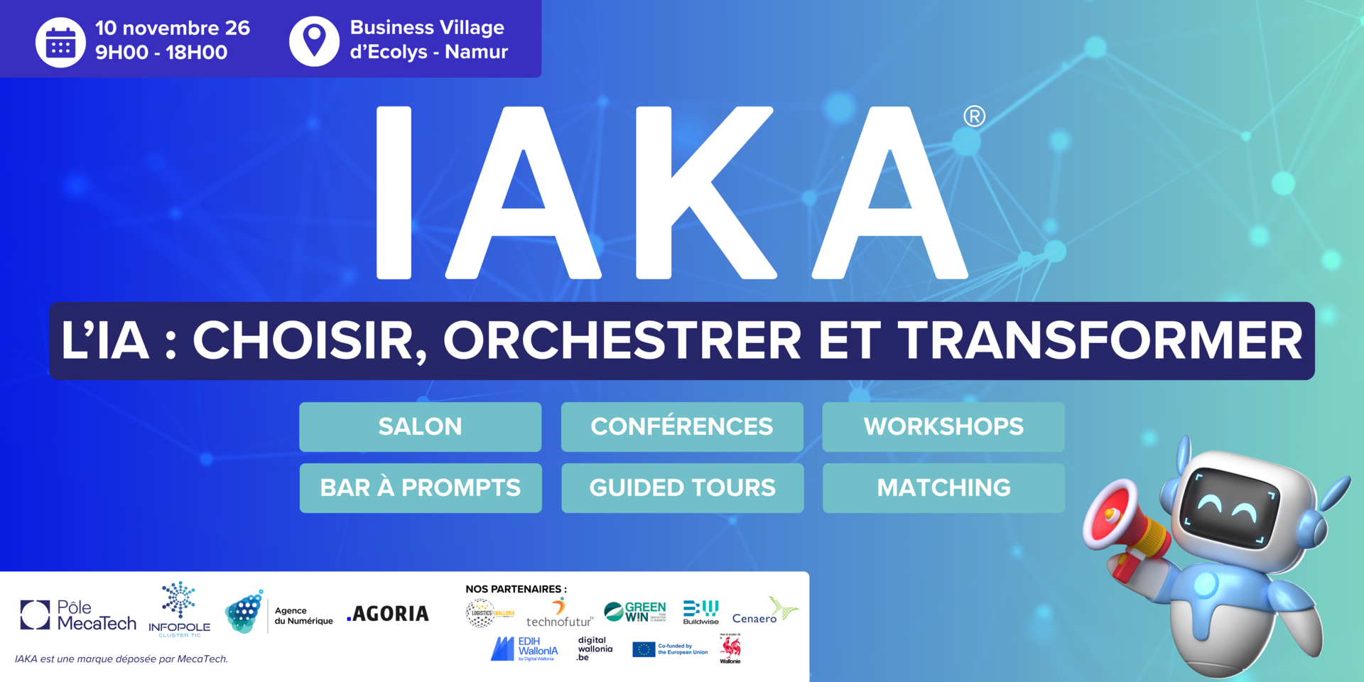 Salon IAKA -  L'IA : CHOISIR, ORCHESTRER ET TRANSFORMER
