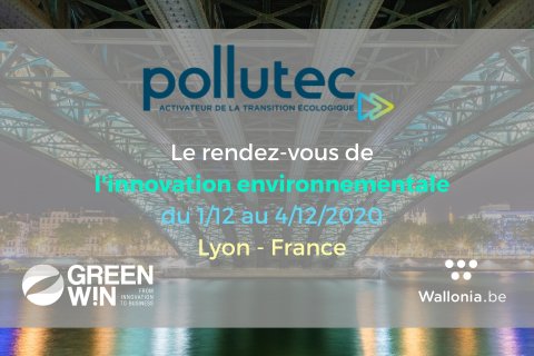 POLLUTEC LYON 2020 : Le RDV de l'innovation environnementale
