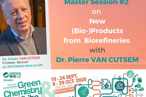 Meet Dr Pierre VAN CUTSEM from FytoFend on our online Master Session #2 on 24 September at 10 AM