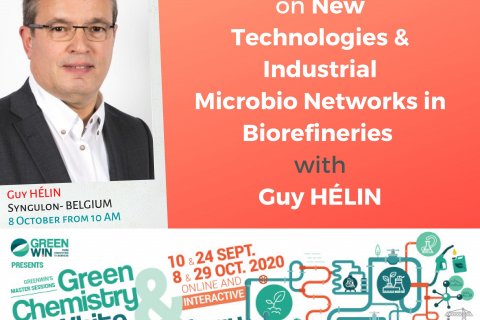 Meet Guy HÉLIN from Syngulon on our online Master Session #3, on 8 October 2020 at 10AM