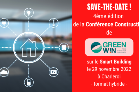 SAVE-THE-DATE: la 4ème édition de la Conférence Construction de GreenWin aura lieu le 29 novembre 2022
