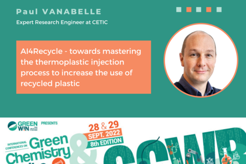 How can AI4Recycle help increasing the use of recycled plastic? To find out meet Paul VANABELLE