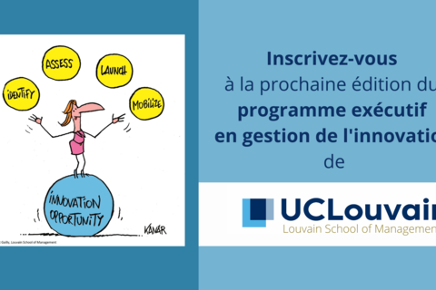Devenez un champion de l'innovation durable, pour construire votre et notre avenir avec la Louvain School of Management