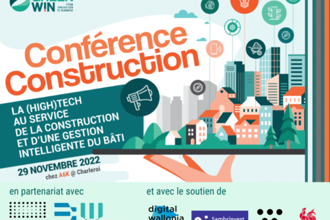 Participez à la 4ème édition de la Conférence Construction de GreenWin, en partenariat Embuild Wallonie et le CSTC