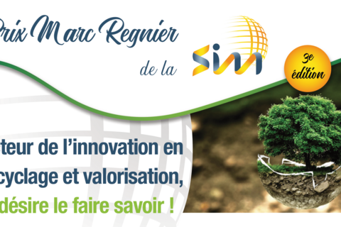 La Société de l'Industrie Minérale (SIM) lance un appel à candidatures pour la 3ème édition de son Prix Marc Regnier