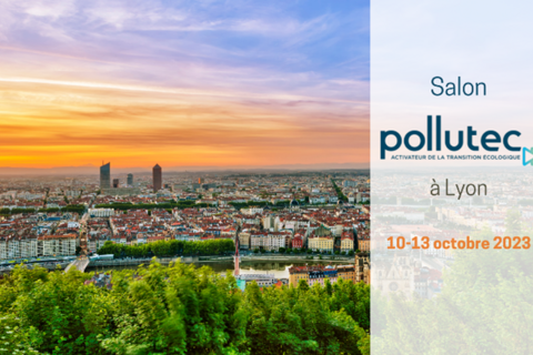 Le salon POLLUTEC de Lyon aura lieu du 10 au 13 octobre