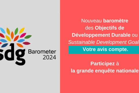 Participez au baromêtre national des Objectifs de Développement Durable (SGD Barometer en anglais) d'ici la fin avril 2024 !