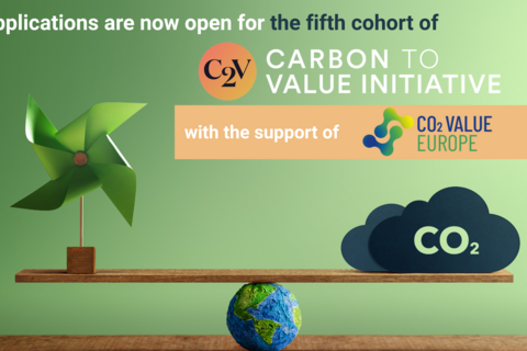 Applications are now open for the fifth cohort of the Carbon to Value (C2V) Initiative