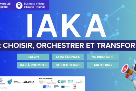 Salon IAKA -  L'IA : CHOISIR, ORCHESTRER ET TRANSFORMER